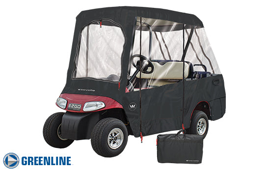 Universal 2-4 Passenger Drivable Golf Cart Enclosure