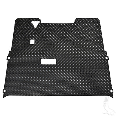 A Club Car -0170 - Floor Mat, Diamond Plate Rubber, Black,  E-Z-GO TXT 94-01.5 ACC-0170