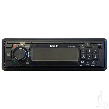 RAD-061 - Pyle-In Dash AM/FM/MPX, Bluetooth Digital Media Receiver w/MP3 Playback, USB/SD/Aux Inputs-No Spkrs RAD-061