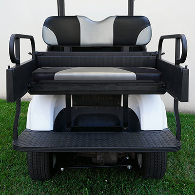 SEAT-951BS-S - RHOX Rhino Seat Box Kit, Sport Black/Silver, Yamaha Drive SEAT-951BS-S