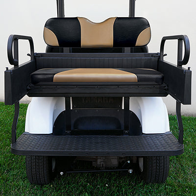 SEAT-951BT-S - RHOX Rhino Seat Box Kit, Sport Black/Tan, Yamaha Drive SEAT-951BT-S