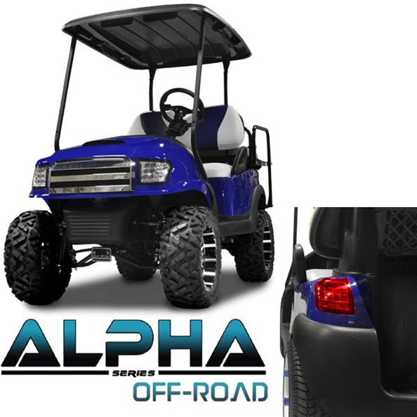 Club Car Precedent ALPHA Off-Road Body Kit in Blue (Years 2004-Up) 05-027KO
