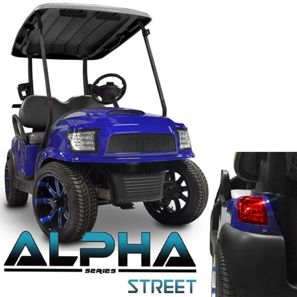 Club Car Precedent ALPHA Street Body Kit in Blue (Years 2004-Up) 05-027KS