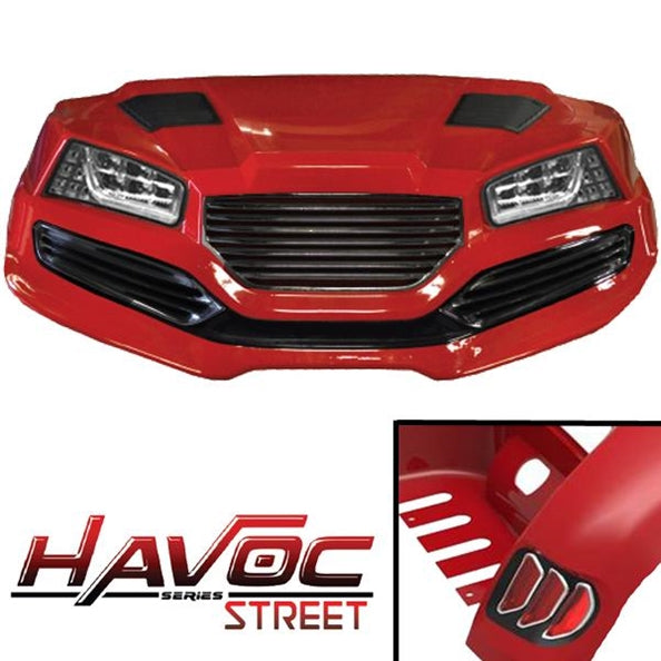Yamaha G29 & Drive Havoc Street Body Kit In Red 2007 to 2016 05-046KS