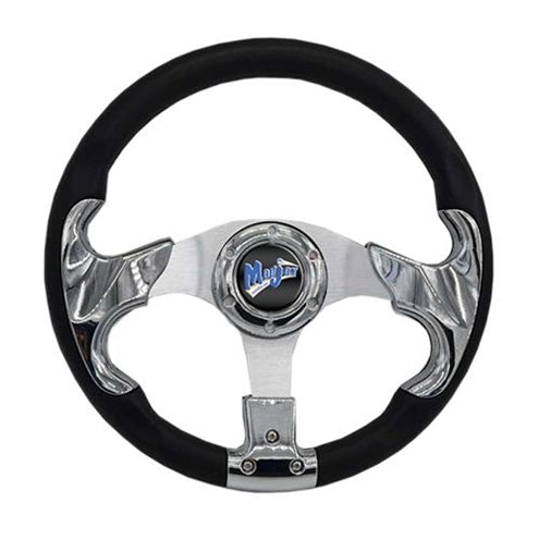 MadJax 13’ââ â‚ℒâ‚â‚’âÂâ¦’â‚â‚½ Chrome Razor Steering Wheel 06-010