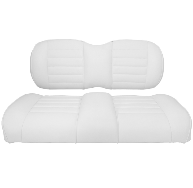 EZGO S6 L6 Premium OEM Style Front Pod Replacement White Seat Assemblies