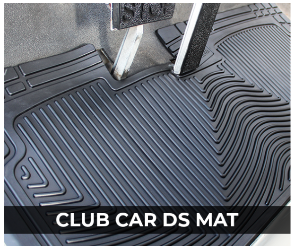Club Clean Rubber Mat  Club Car DS/XRT/UTV CC-GMccarDS
