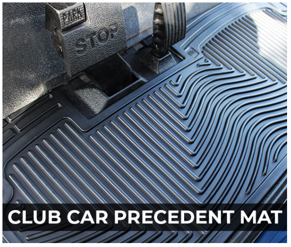 Club Clean Rubber Mat  Club Car Precedent CC-GMccarPR