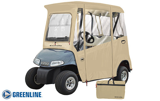 E-Z-GO 2 Passenger Drivable Golf Cart Enclosure