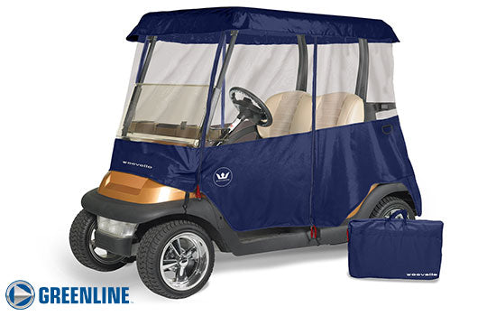 Universal 2-4 Passenger Drivable Golf Cart Enclosure