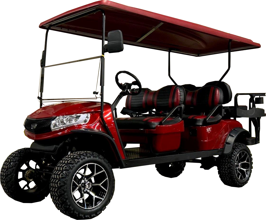 Ultimate Elite Golf Cart S4 Phoenix Street Ready Lithium UltimateEliteS4PhoenixWhite