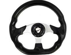 Club Clean Steering Wheel, Black SWheel BLK