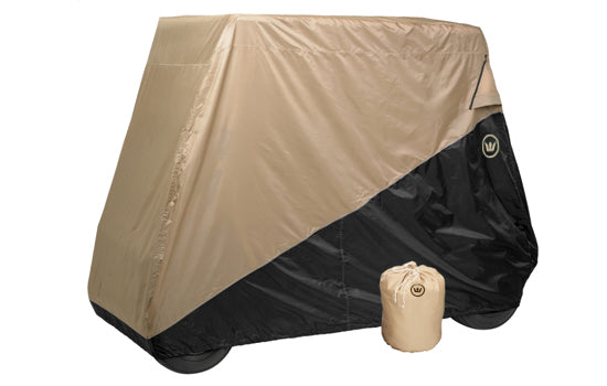 2 Passenger Universal Golf Cart Storage Cover Ryder Two Tone