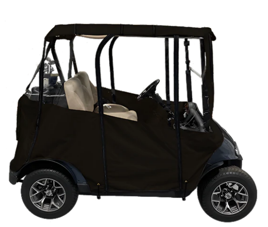 Premium 4 Sided Over The Top Portable Drivable Golf Cart Cover