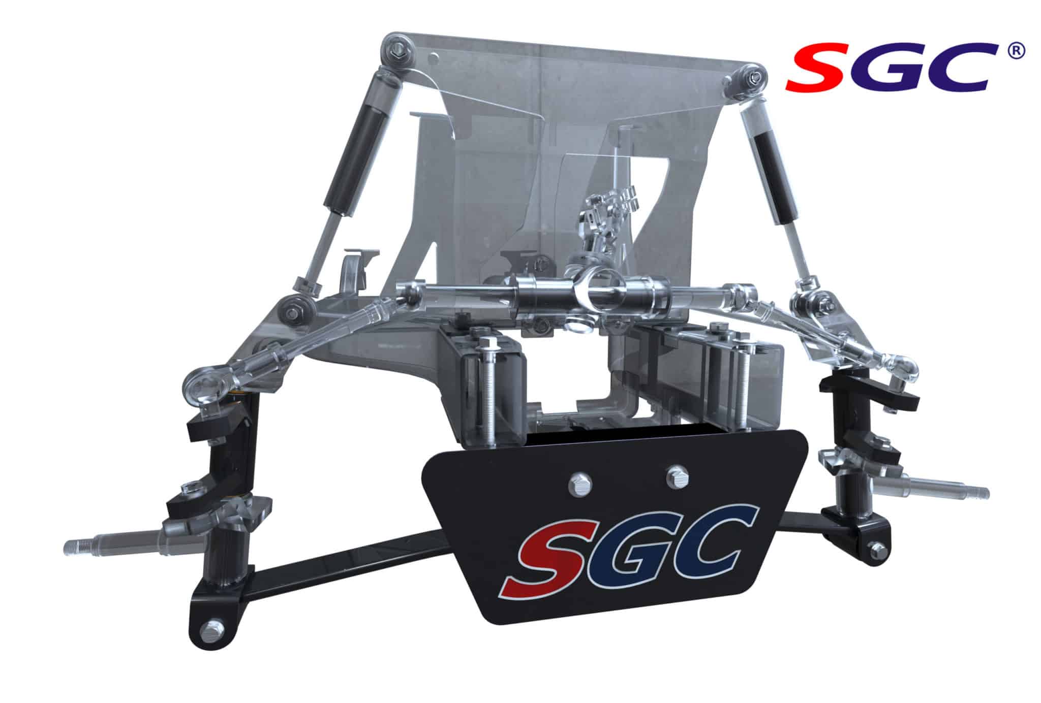 SGC 4'' Spindle Extension Lift Kit For Club Car Precedent 2004+ Golf Cart