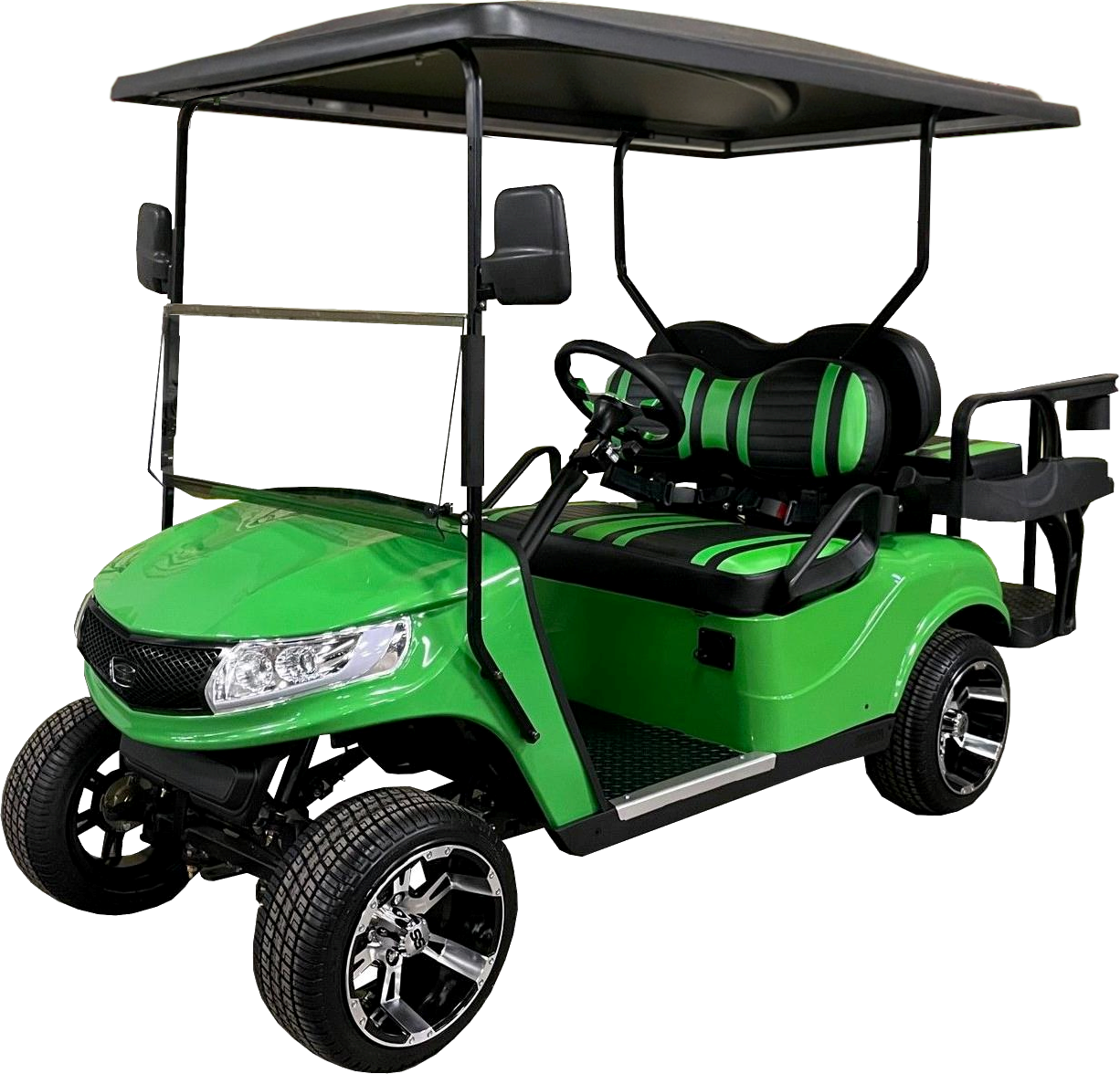 Lime Ultimate EV Phoenix S4 Lithium Golf Cart