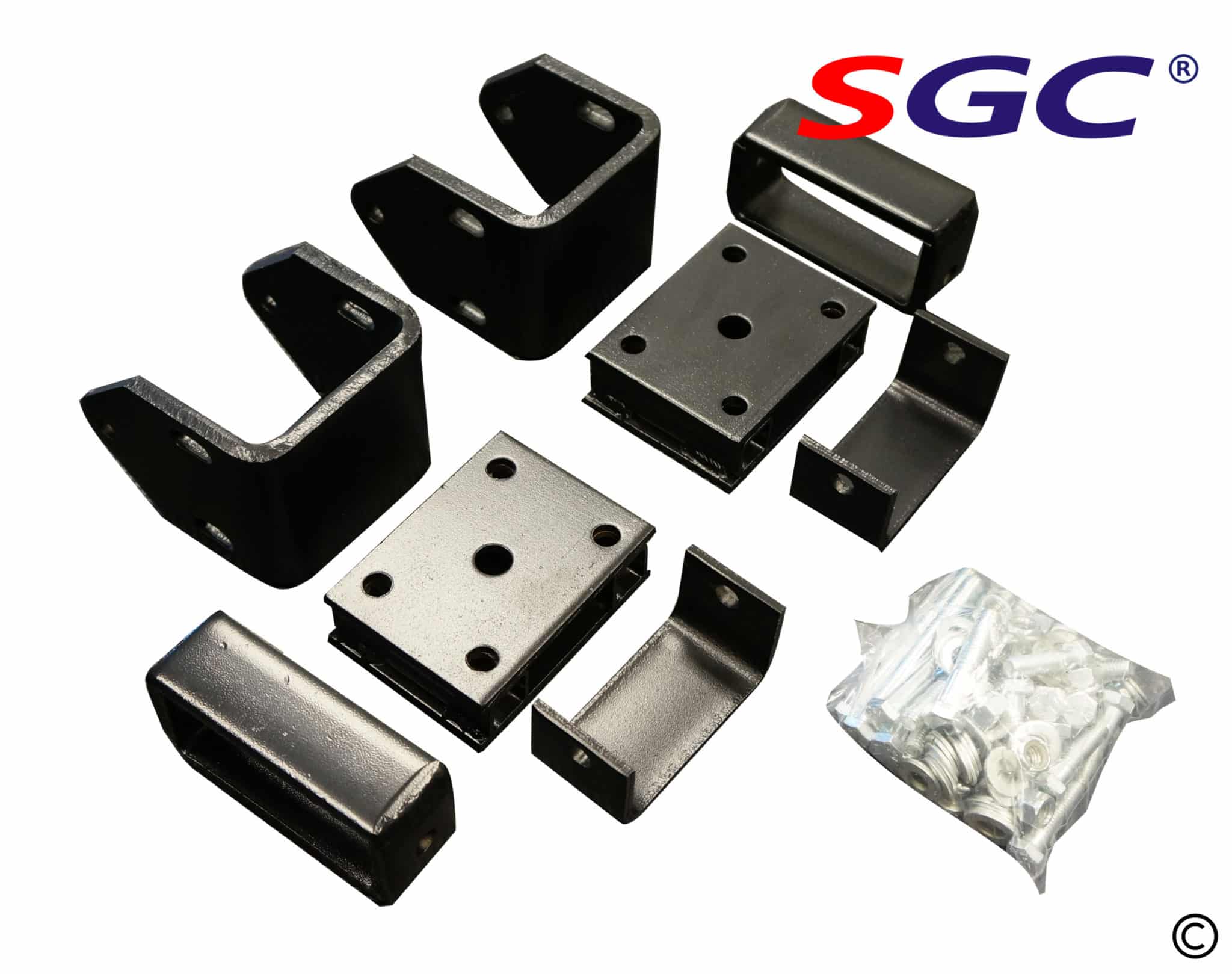 SGC 4'' Block Lift Kit For EZGO TXT 1994.5-2001.5 Gas Golf Cart