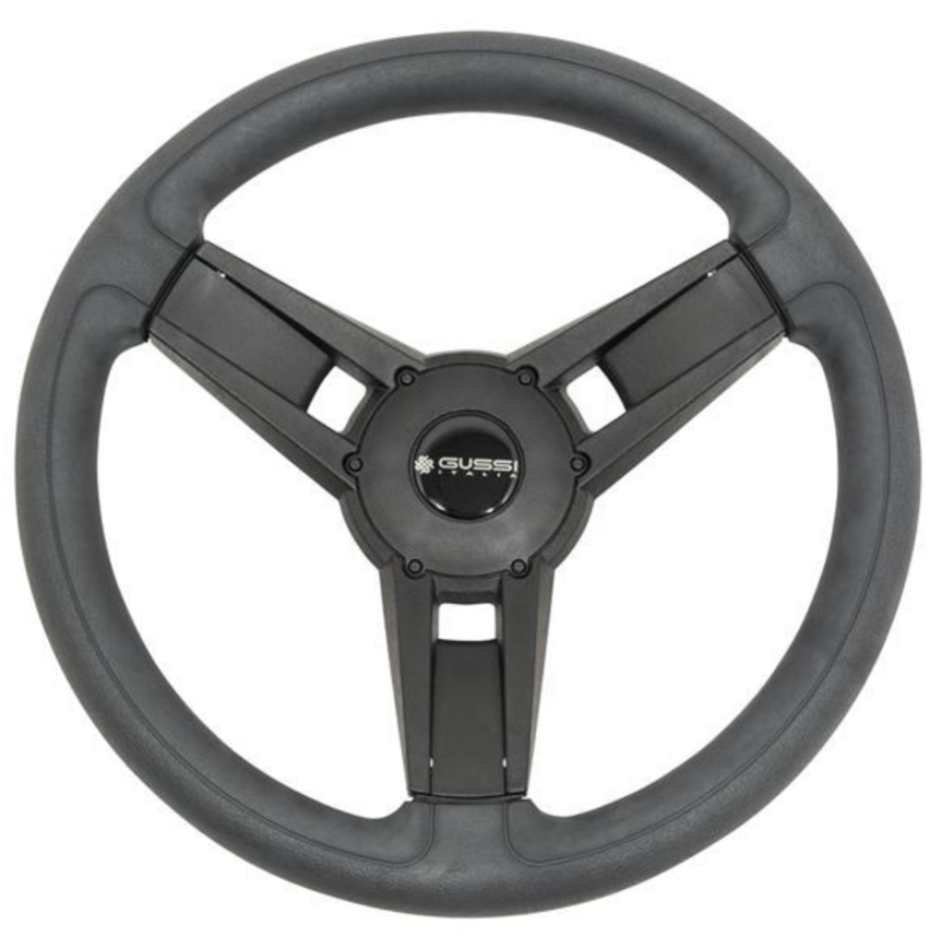Gussi Italia Giazza Black Steering Wheel Yamaha G16-Drive2 06-117
