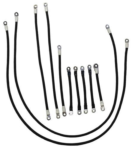 4 Gauge 600A Weld Cable Set For EZGO PDS DCs 1994.5+
