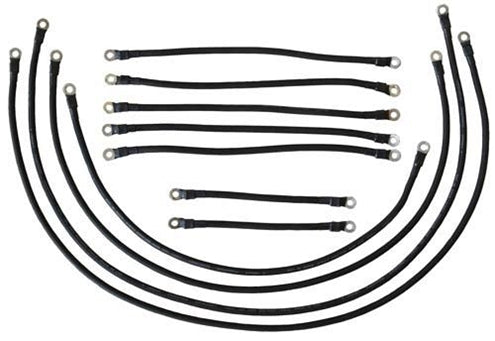 4 Gauge 600A Weld Cable Set For Yamaha G19/G22