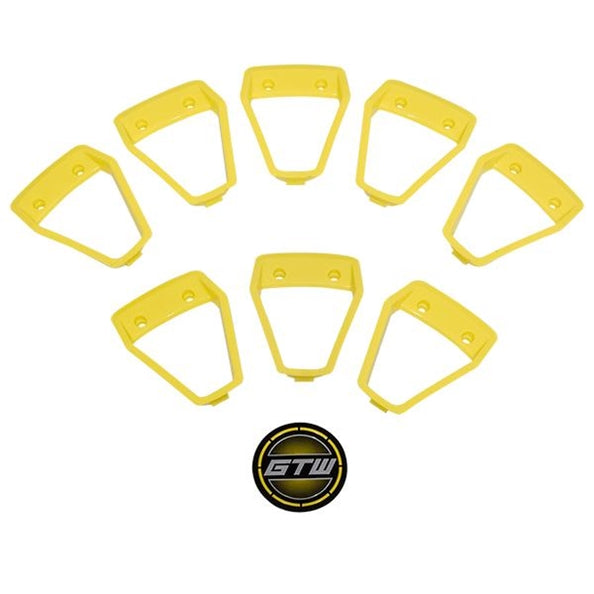 GTW Yellow Wheel Inserts for 12x7 Nemesis Wheel 19-098-YEL