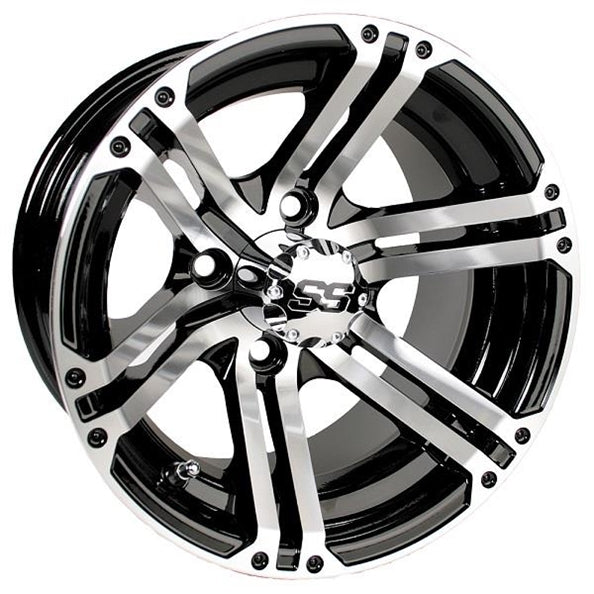 10x7 GTW Machined / Black Specter Wheel 19-149