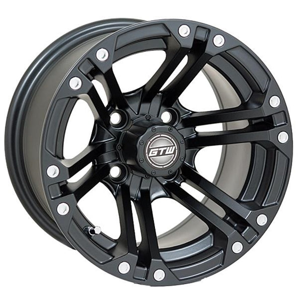 12x7 GTW Matte Black Specter Wheel 19-150