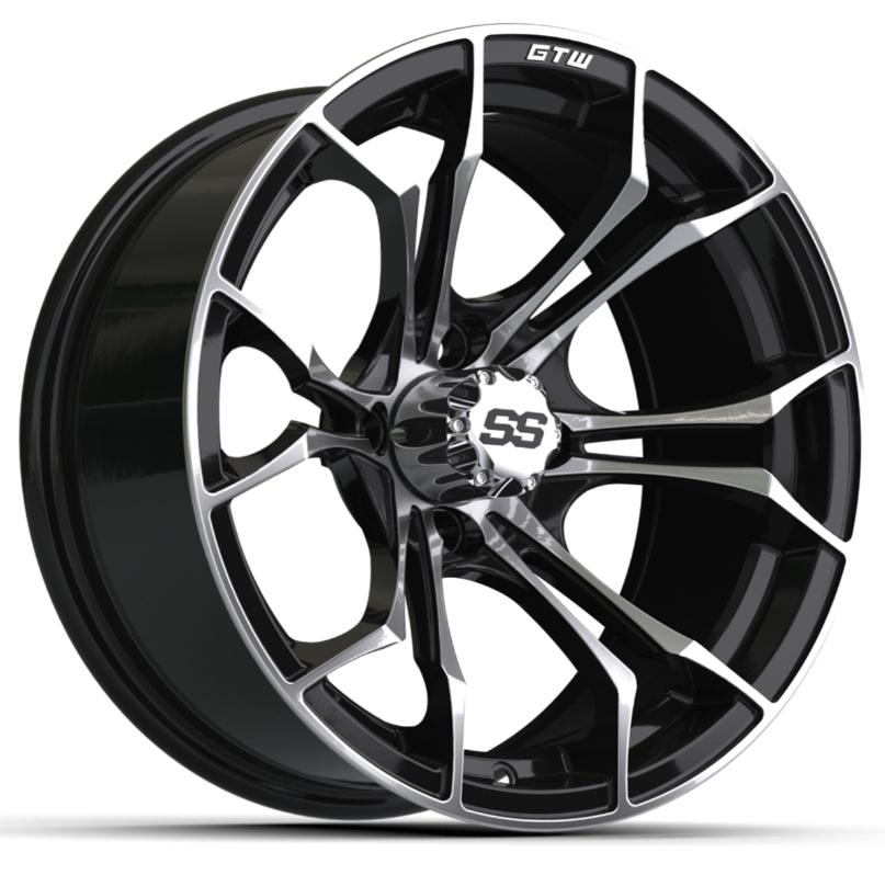 15x7 GTW Bravo Wheel Gloss Black 19-306