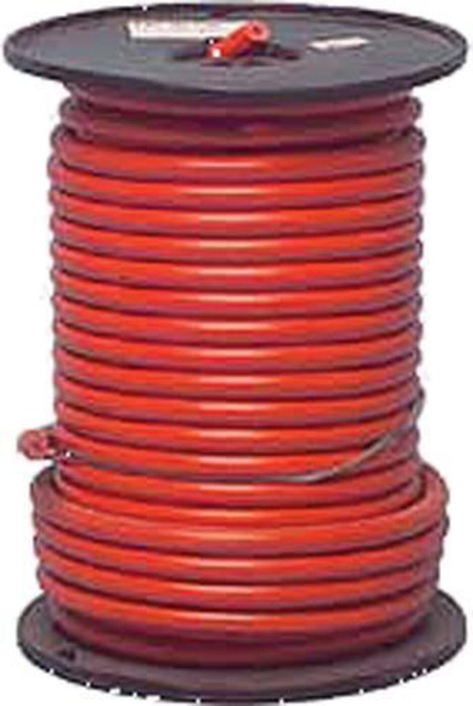 100' Spool Red 6-Gauge Bulk Cable
