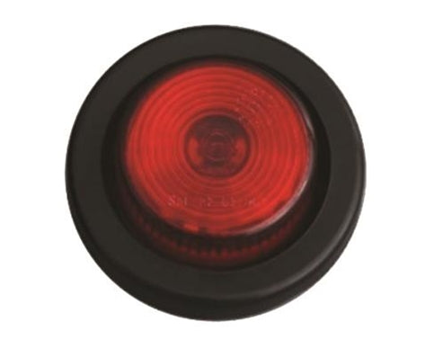 2 Round Red LED Marker And Clearance Light. 9 LEDs