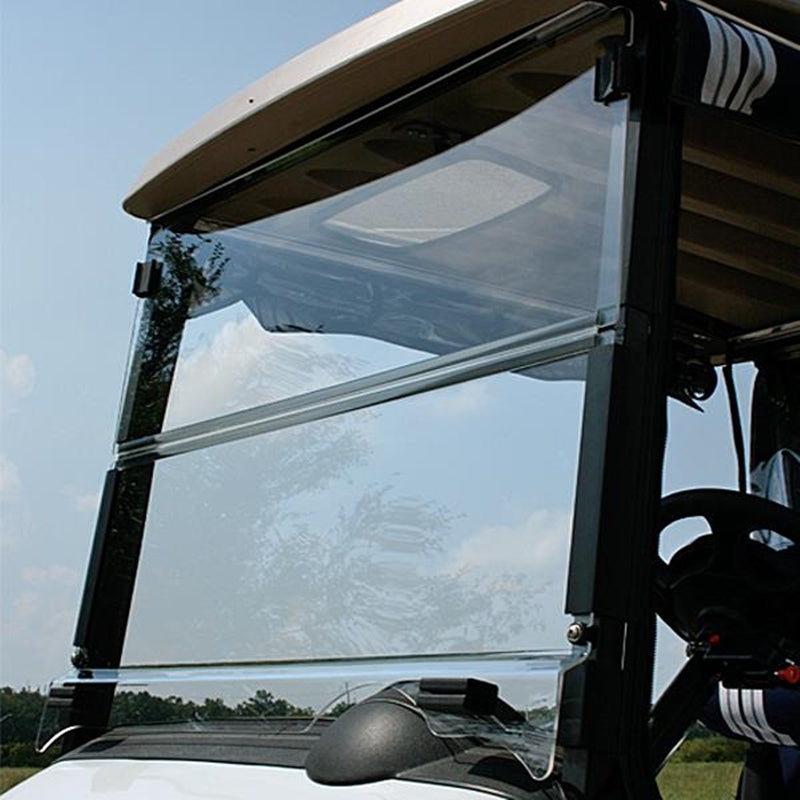Clear EZGO RXV Impact-Resistant Folding Windshield 2008 up