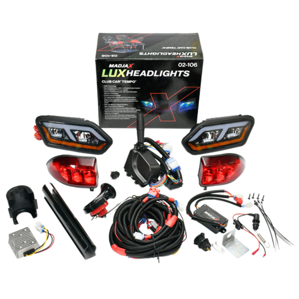 MadJax LUX Headlight Kit for Club Car Tempo 02-106