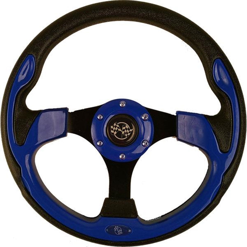 Blue Rally Steering Wheel