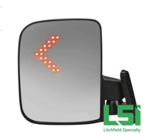 Golf Cart Side Mirrors with LED By Route 66