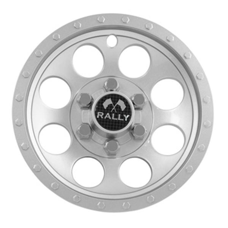 10? Silver Metallic Rally Wheel Cover 6096-SM