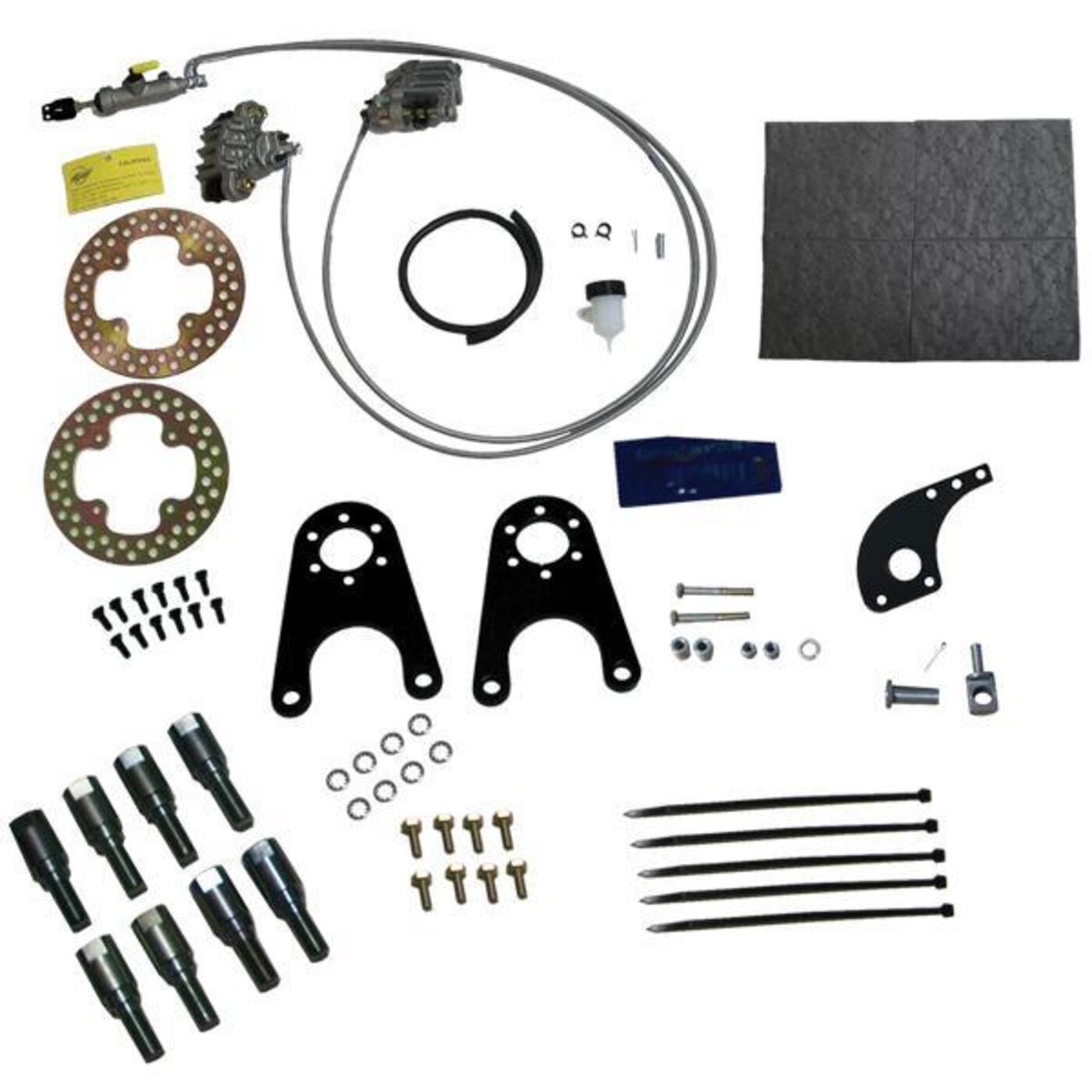 Jake's E-Z-GO RXV Electric Brake Kit W/ Spindle Lift Years 2008-Up