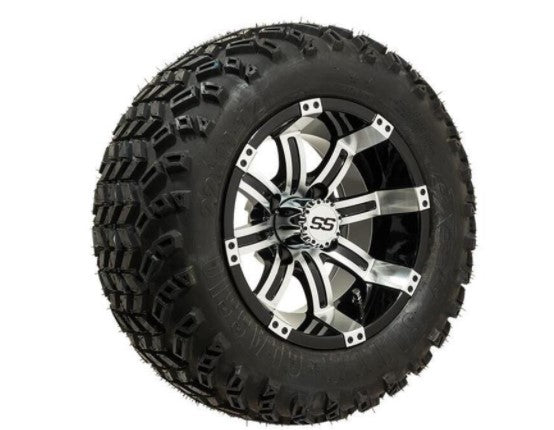 Set of (4) 12 inch GTW Tempest Wheels on All-Terrain Tires A19-239