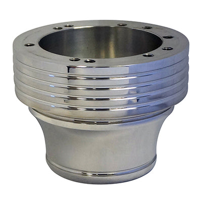 A Club Car -SW60 - Adapter, Billet Polished with Grooves,  E-Z-GO ACC-SW60