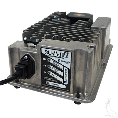 Battery Charger, Lester Summit Series II, 36-48V Auto Ranging Voltage 13-18A , E-Z-GO Powerwise CGR-250