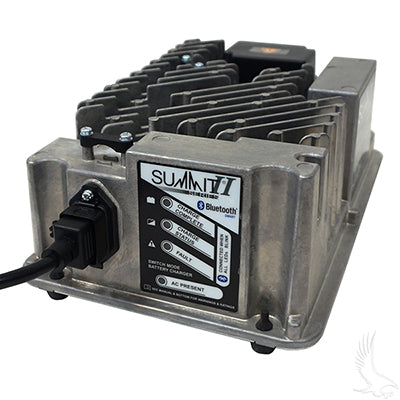 Battery Charger, Lester Summit Series II, 36-48V Auto Ranging Voltage 13-18A, E-Z-GO Industrial 48V CGR-253