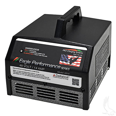 Battery Charger, Eagle Performance Series, 36V-48V Auto Ranging Voltage 15A, w/o DC Cord CGR-303