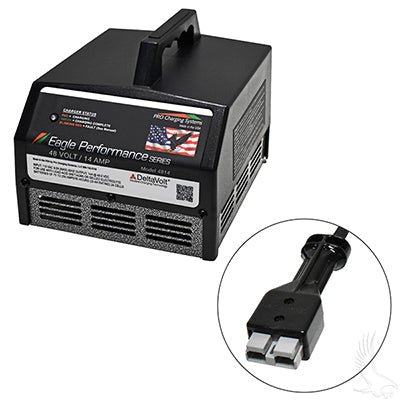 Battery Charger, Eagle Performance Series, 36V-48V Auto Ranging Voltage 15A, SB50 Plug CGR-315