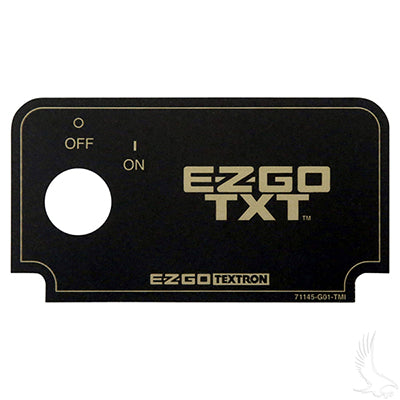 EZGO TXT Medalist Decal Key Switch KEY-21