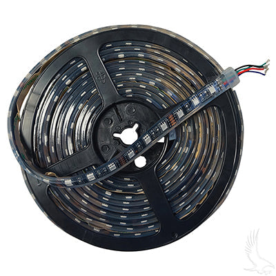 Flexible LED Light Roll 16' With Wire Leads 12 VDC RGB LGT-005