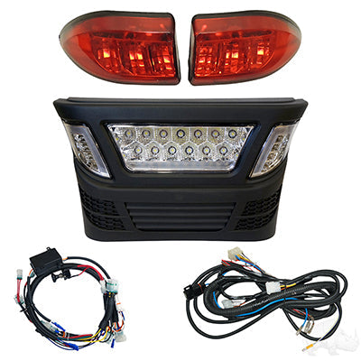 LGT-340LB - RHOX LED Light Bar Bumper Kit w/ Multi Color LED,  Club Car Precedent Electric 08.5+ LGT-340LB