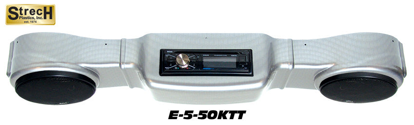 Club Car Radio Console 1982 - 1999 Black C-5-50