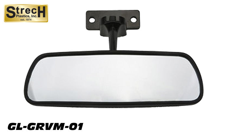 Side Mount Golf Cart Mirror w/Bracket Universal GL-GRVM-01