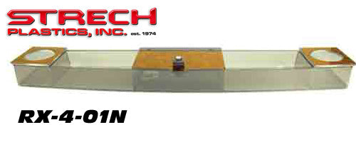 REGAL BURL Locking Lid Golf Cart Dash Tray w/ cup holders 1982 + C-4-01N