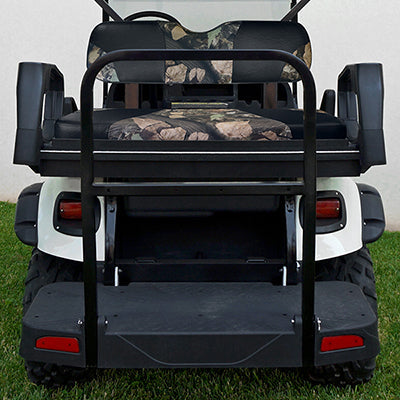 SEAT-511BC-S - RHOX Rhino Aluminum Seat Kit, Sport Black/Camo,  E-Z-GO TXT 96+ SEAT-511BC-S