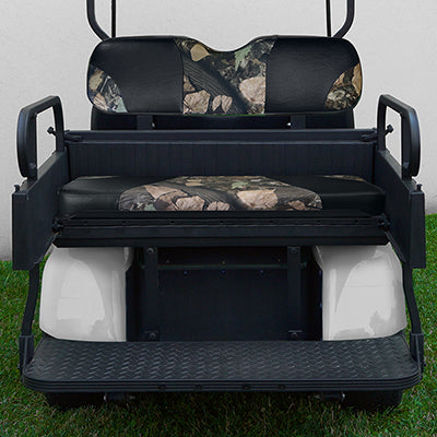 SEAT-911BC-S - RHOX Rhino Seat Box Kit, Sport Black/Camo,  E-Z-GO TXT 96+ SEAT-911BC-S